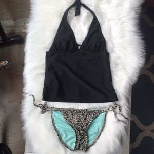 Tankini Swim Halter Top
